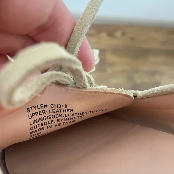 J. Crew Light Khaki Suede Driving Loafers Size 5 - Picture 7 of 10